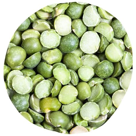 Bol de pois cassés verts et jaunes