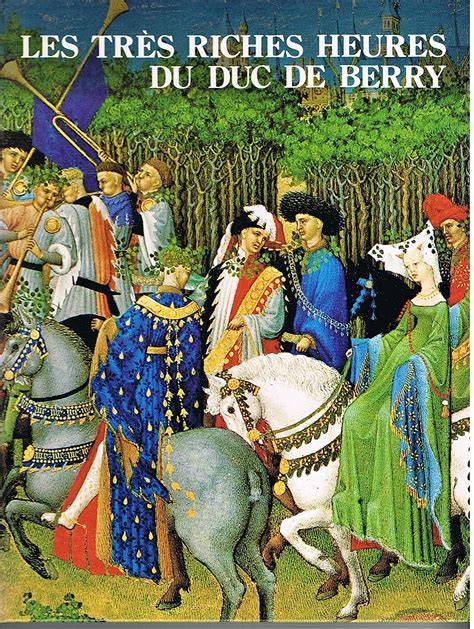 Carte historique de la région du Berry et illustration des Riches Heures du Duc de Berry