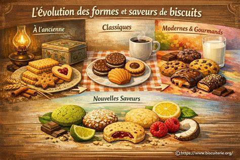Infographie: Evolution mondiale des biscuits et grandes périodes