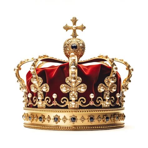 couronne de roi découpée et décorée