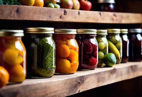 Bocaux en verre remplis de sauces maison