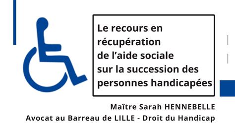 Schéma illustrant le mécanisme de récupération de l'aide sociale sur succession