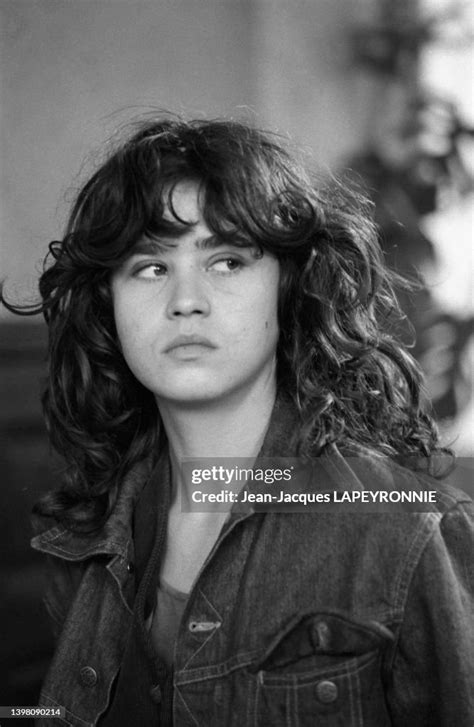Photographie de Maria Schneider durant un tournage