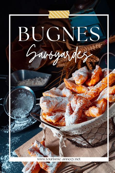 Photo culinaire des bugnes savoyardes