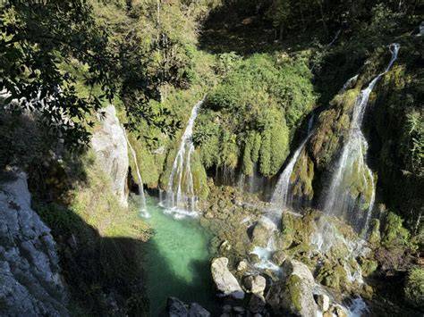 Image: Vue panoramique des Gorges du Loup et de la Cascade de Courmes