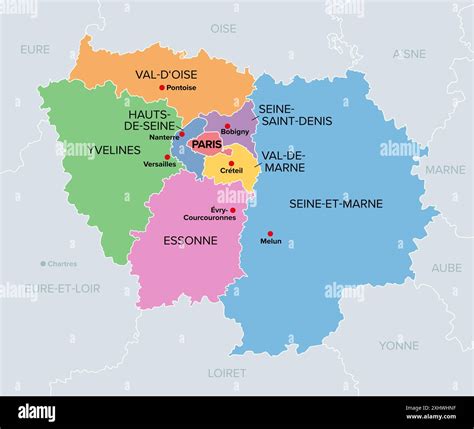 Carte de la région avec Magny-Montarlot et Auxonne