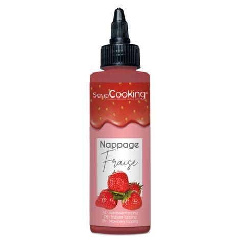 Illustration du concept Démoul'Hop : pot cannelé, nappage fraise, languette de démoulage