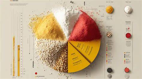 infographie equivalence polenta et farine