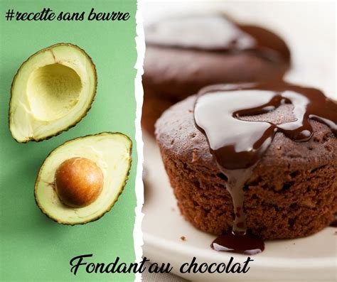 Fondant au chocolat et avocat
