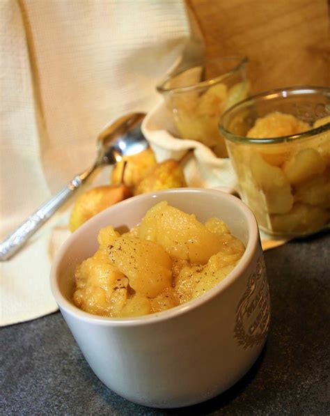 Compotée de poires