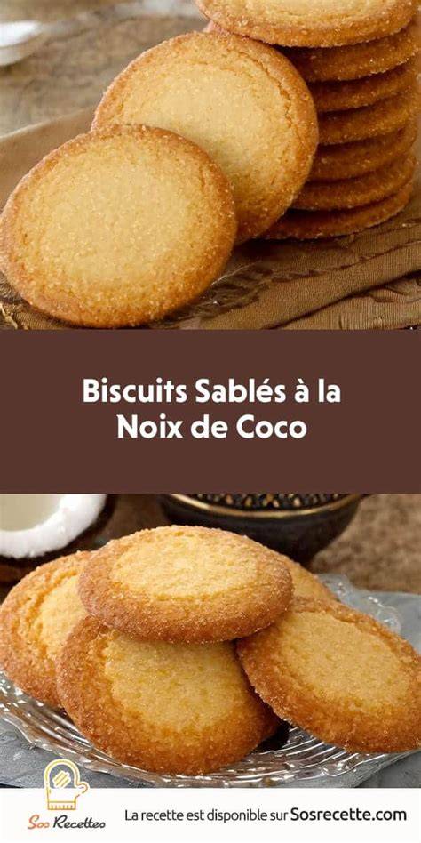noix de coco sablés thermomix illustration