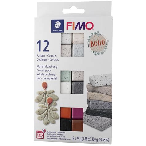 Assortiment de pains de pâte Fimo de différentes couleurs