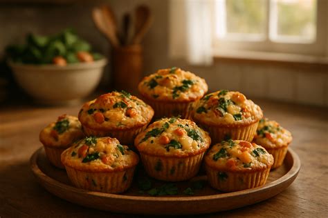 Infographie: points clés pour réussir les muffins salés