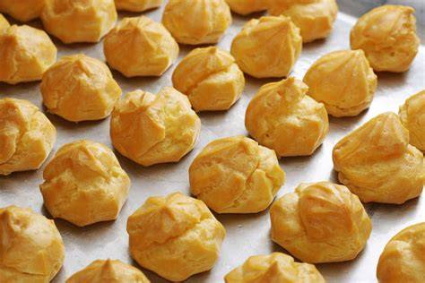 Schéma pâte à choux et garnitures
