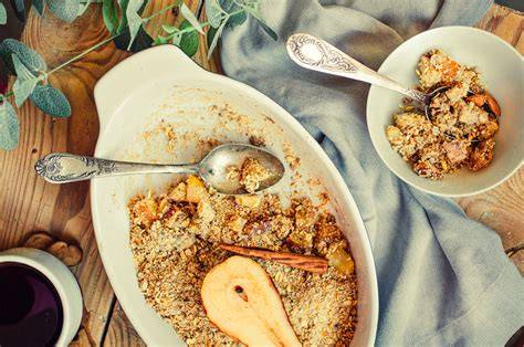 image de crumble traditionnel et zéro déchet