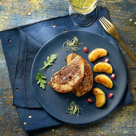illustration cuisson escalope foie gras dorée