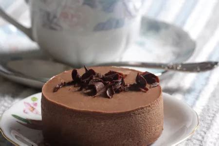 Dessert bavarois au chocolat