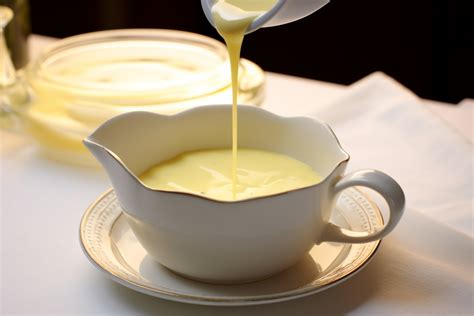 Préparation crème anglaise