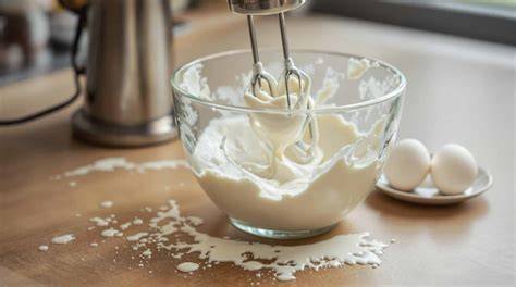 Infographie: Techniques de montage et conseils de conservation pour chantilly mascarpone