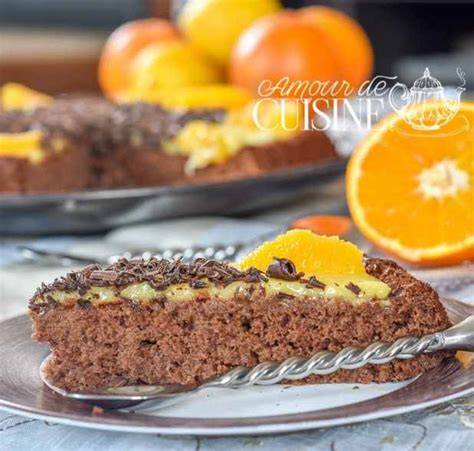 gif image tarte génoise chocolat croûte