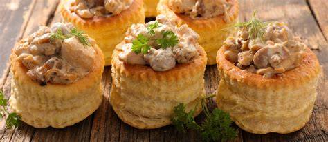 Exemple de vol-au-vent garni