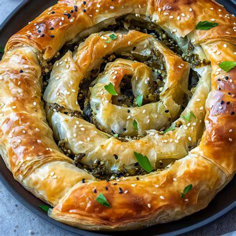 Spanakopita et variations