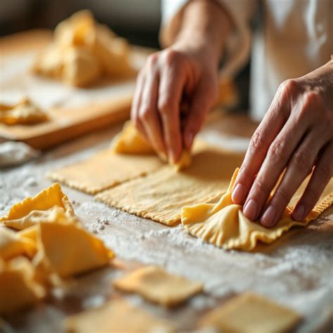 Schéma de cuisson et pliage des feuilletés apéritifs