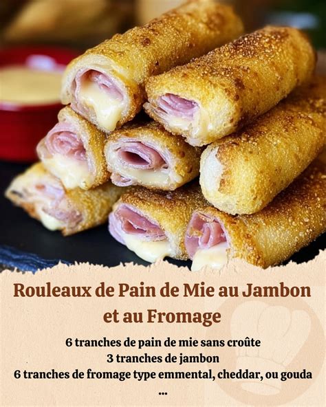 Tranches de pain de mie découpées en cercles