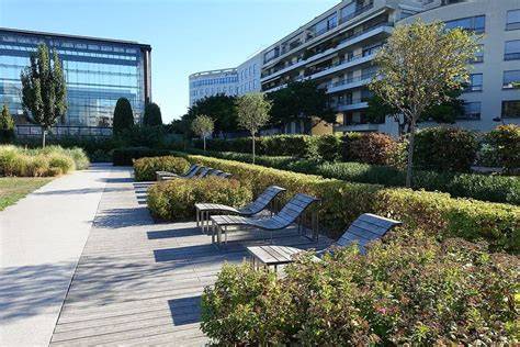 Parc André Citroën et accès Balard