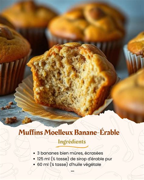 Bol avec des ingrédients pour muffins : farine, sucre, bananes écrasées, œufs