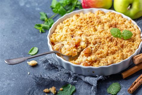 Ingrédients pour la pâte à crumble