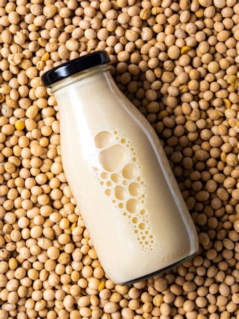 Préparation de lait de soja