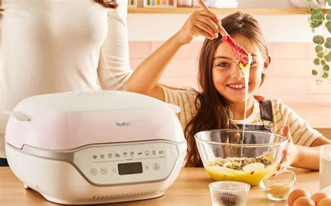 Différentes préparations possibles dans un appareil Tefal