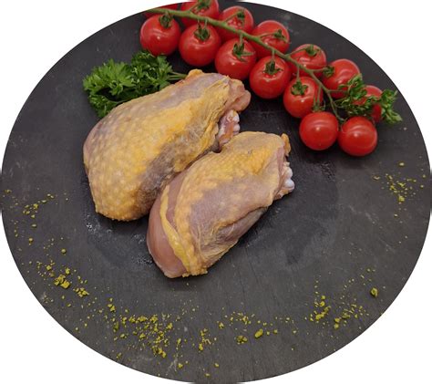 Découpe d'un suprême de pintade