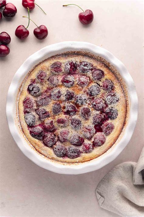 Clafoutis dans un moule de type Cake Factory