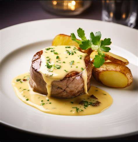 Infographie: étapes clés de cuisson du filet mignon et de la sauce fond de veau