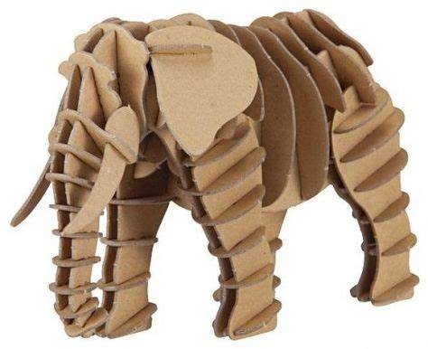 Animaux 3D en carton imprimables