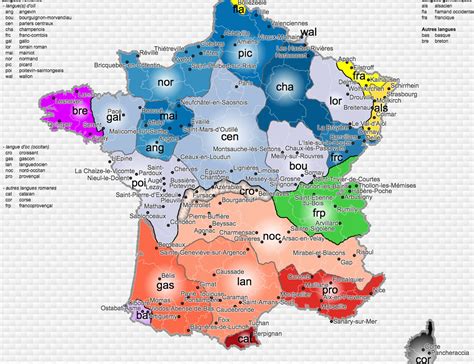 Carte interactive: variantes régionales et substitution d’ingrédients