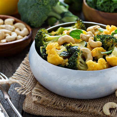 curry chou-fleur brocoli noix cajou