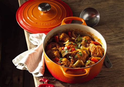 Ingrédients pour un plat en cocotte
