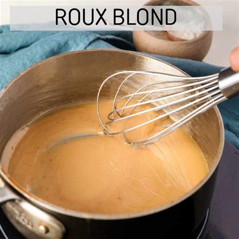 Un roux blond dans une casserole
