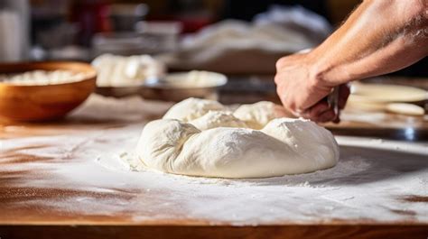 Préparation d'une pâte à pizza