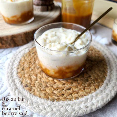 architecture d'infographie riz lait caramel