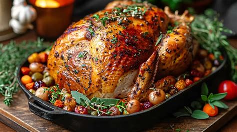 Rôti de dinde entier