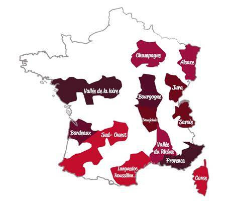 carte des régions productrices de fruits rouges en France