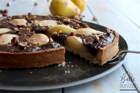 Poires fraîches et chocolat noir