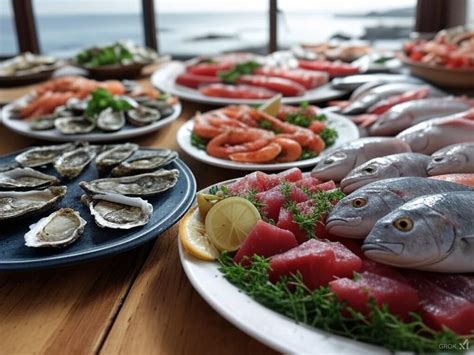 Une sélection de poissons et fruits de mer prêts à être cuisinés à la plancha