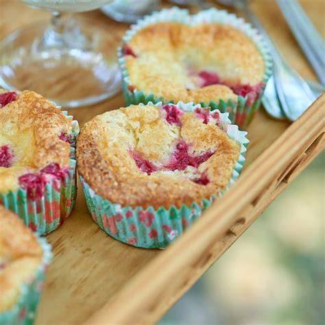 Gâteaux muffins mascarpone amandes groseilles infographie
