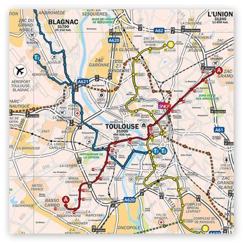 carte des lieux recommandés à toulouse