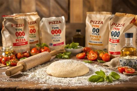 Variété de farines pour pizza